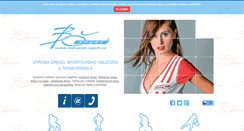 Desktop Screenshot of bohacek-sport.cz