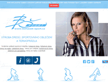 Tablet Screenshot of bohacek-sport.cz